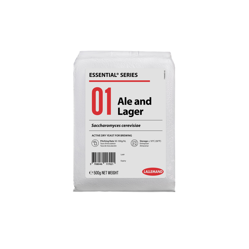 ESSENTIAL 01 - ALE & LAGER LEVURE 500 GR