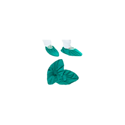 COUVRE-CHAUSSURES EN PLASTIQUE BLEU 100UN 