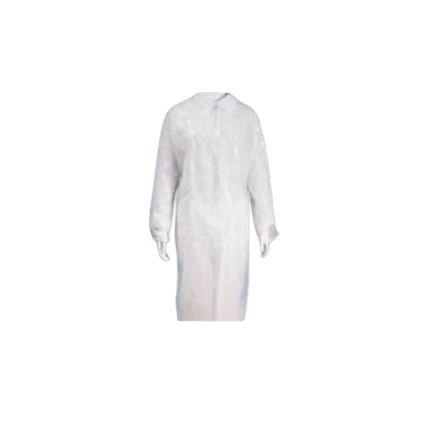 VISITOR COAT VELCRO 40GR 50UN