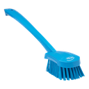 BLUE HARD WASHING BRUSH WITH LONG HANDLE 415MM 