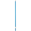 MANGO TELESCÓPICO DE ALUMINIO C/PASO DE AGUA Y ACOPLE RÁPIDO (Q), 1600-2780MM Ø32MM AZUL